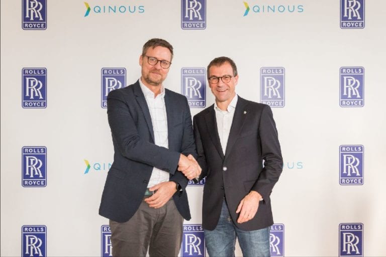 Qinous Rolls-Royce Microgrids Stromspeicher