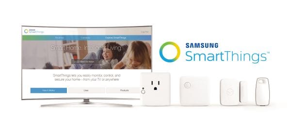 Samsung auf der CES 2016 Smart Home Samsung Smartthings auf Smart TV