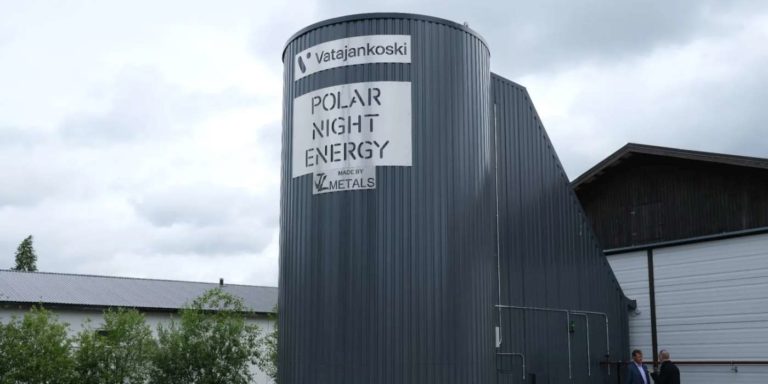 Heißer Sand für erneuerbare Fernwärme: Polar Night Energy baut einzigartigen, kommerziellen Saisonspeicher 3 Polar Night Energy Sandspeicher