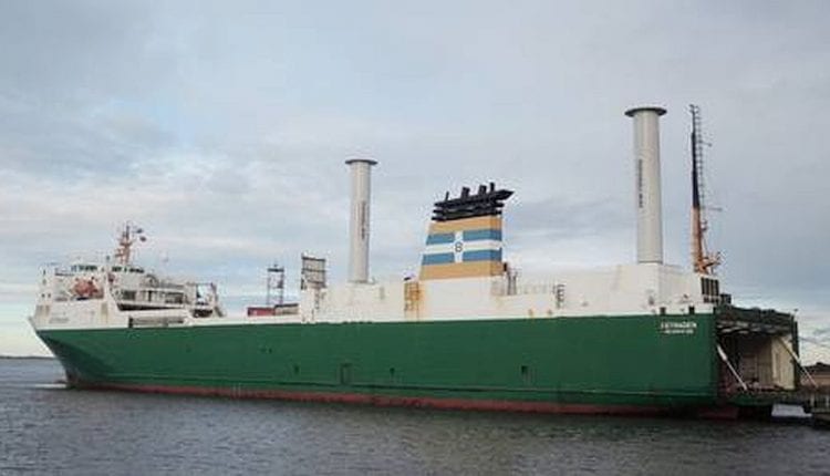 Schiff Norsepower Rotorsegel