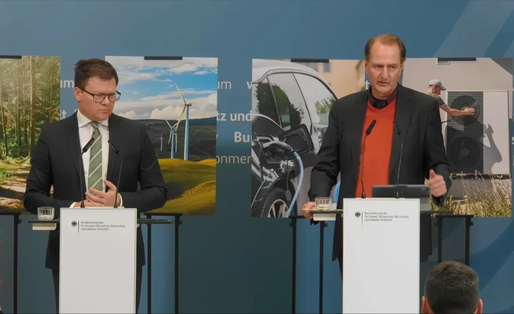 Schneider und Messner stellen Klimaziele 2025 vor
