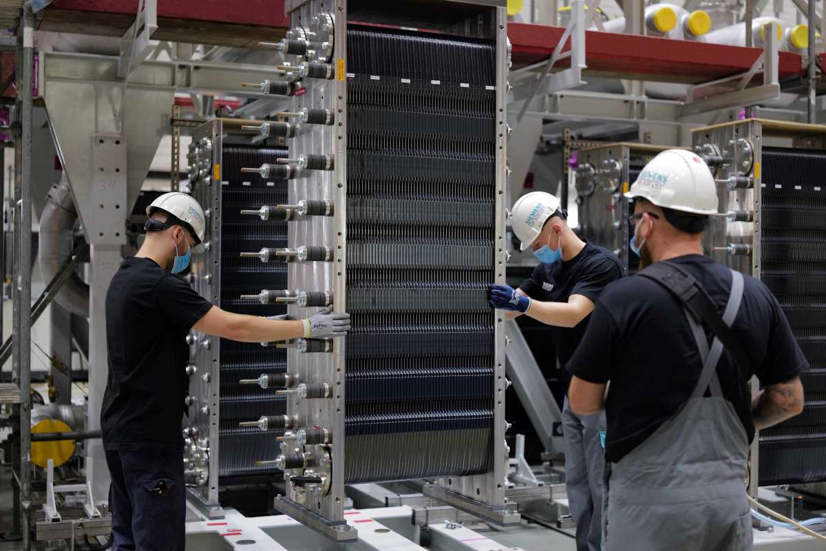 Siemens Energy produziert PEM-Elektrolyseure