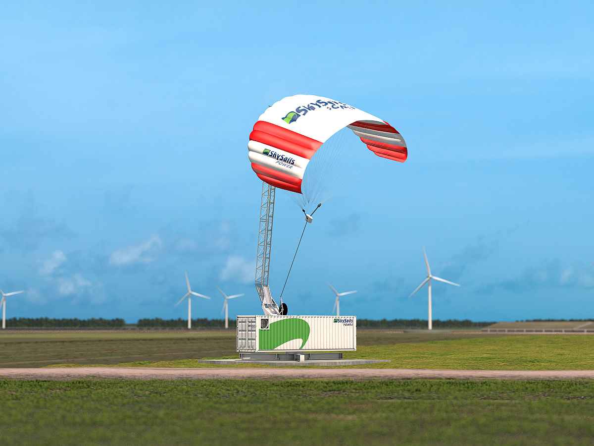 SkySails Flugwindkraftanlage SkyPower100