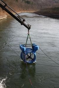 Mini-Kraftwerke für Flüsse liefern dezentral erzeugten Strom