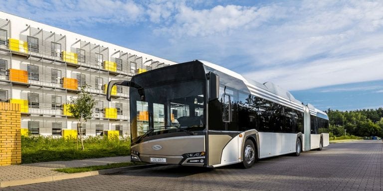 Solaris Elektrobusse Warschau