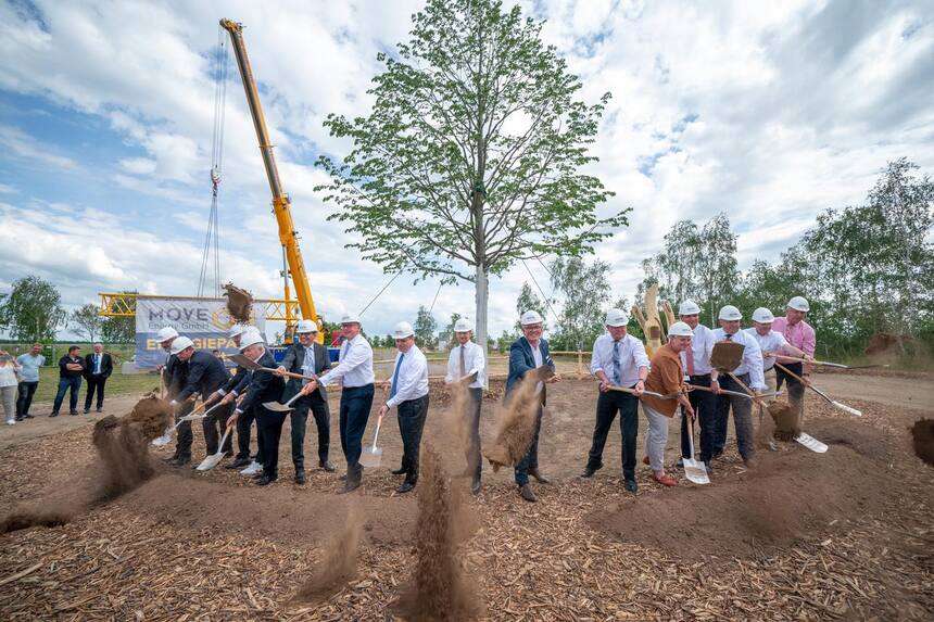 Energiepark Witznitz Spatenstich