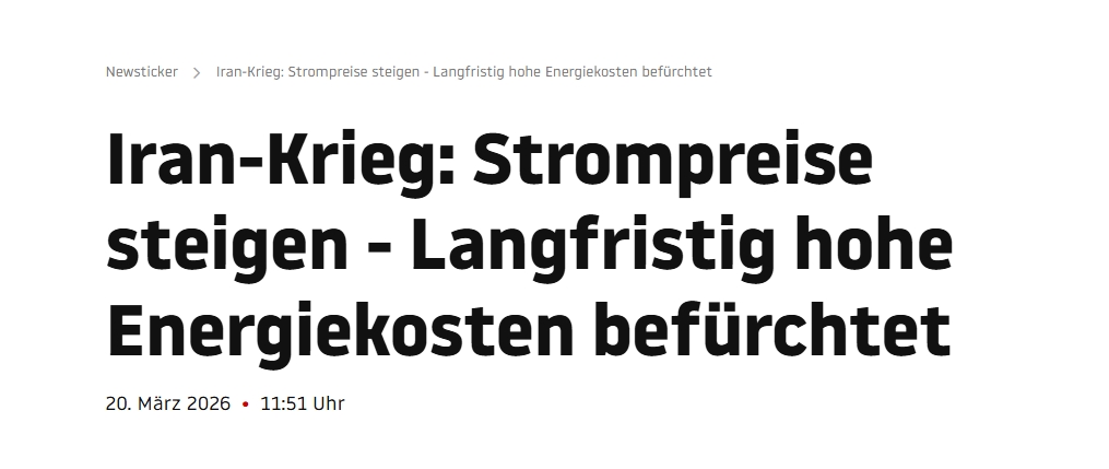 Der "Stern" titelt, Strompreise würden steigen.