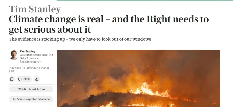 Manche Autoren bei "The Telegraph" rufen Rechte zur Rückkehr in die Realität auf.