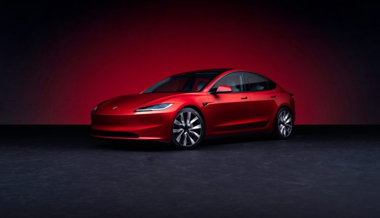 Tesla Model 3 Highland in der 2023er Version