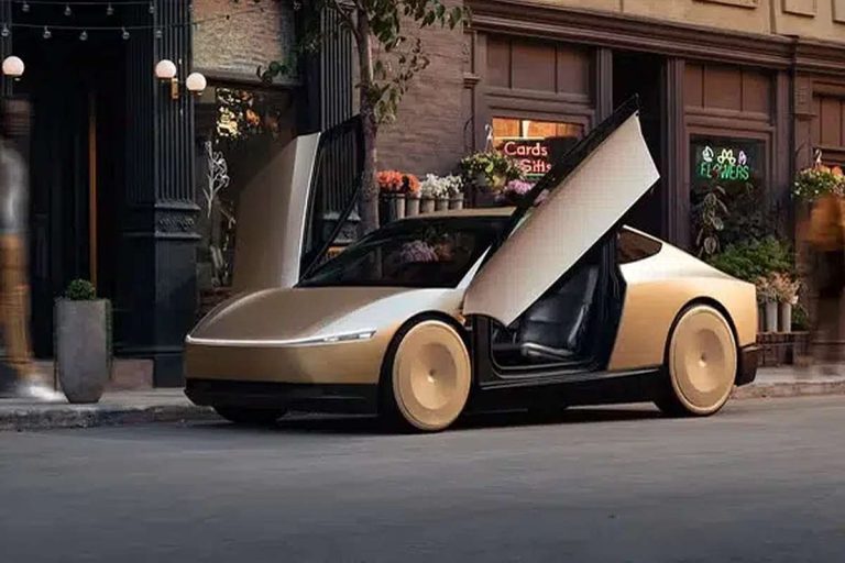 Tesla Robocab aus Grünheide