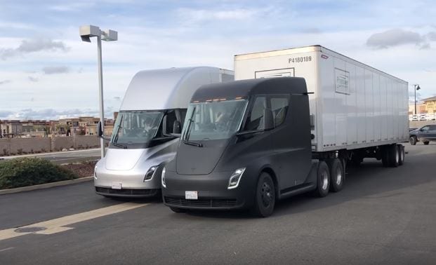 Tesla-Semi Elektro-LKW auf erster großer Fahrt