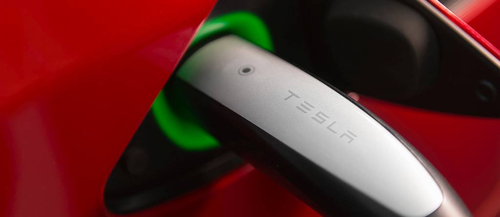 Tesla Supercharger Detail