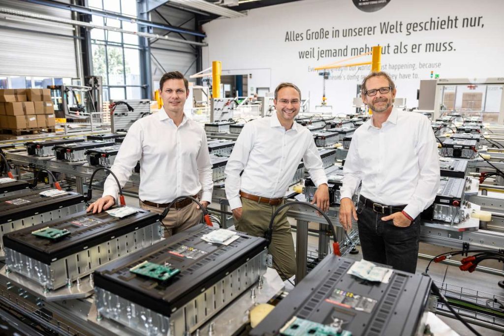 Tesvolt Gewerbespeicher Hersteller Vorstand