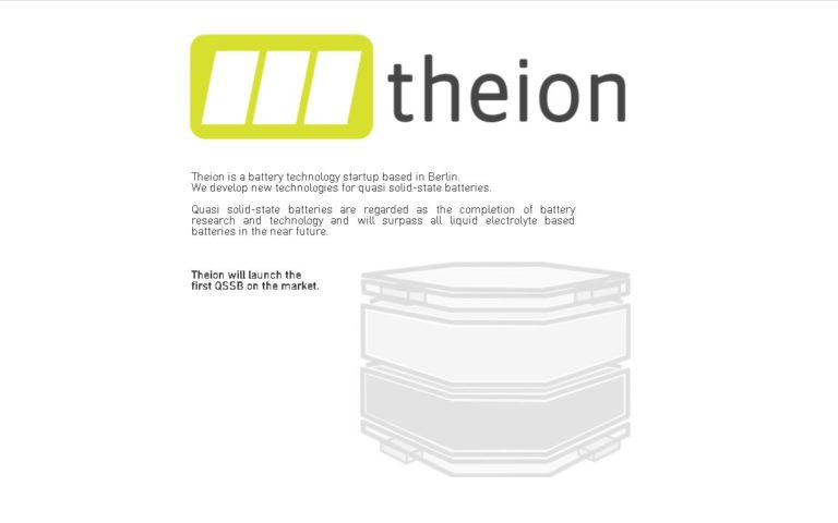 Theion Lithium Schwefel Batterie Cleantech Startup