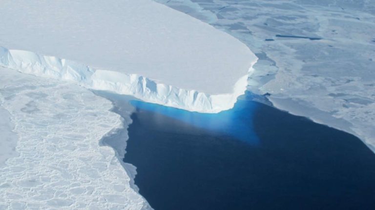 Thwaites-Gletscher 2021 Antarktis Klimakrise Anstieg Meeresspiegel