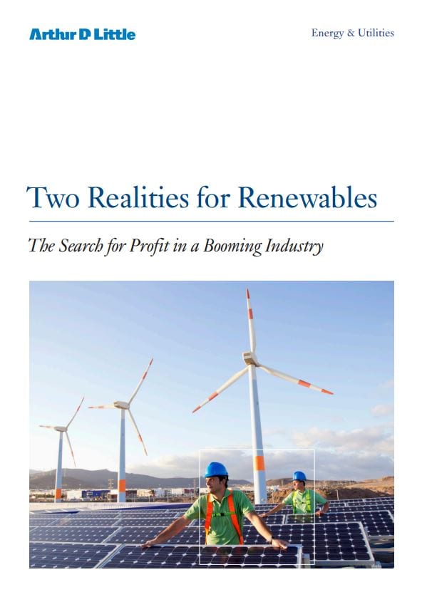 Two Realities for Renewables
