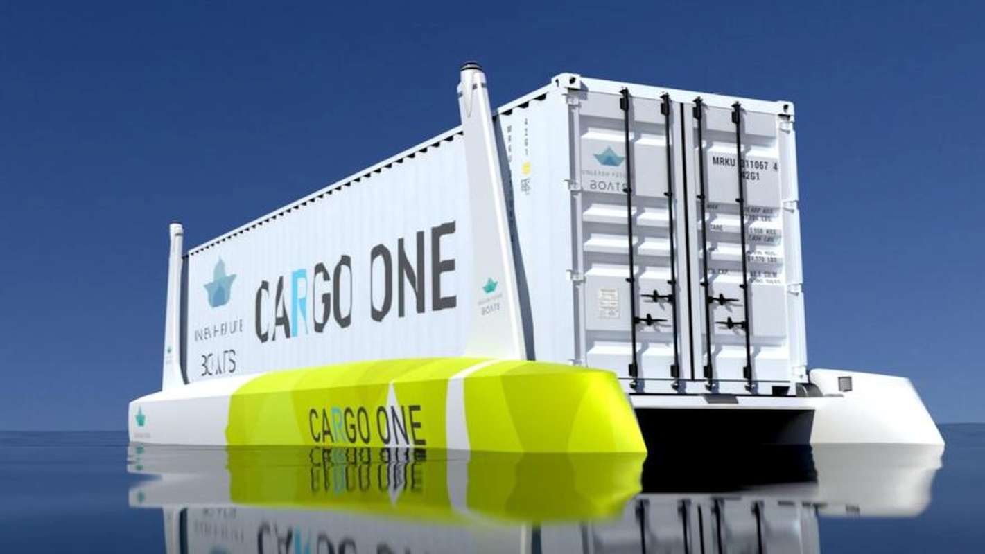 Cargo One Animation Unleash Future Boats Cleantech-Startup
