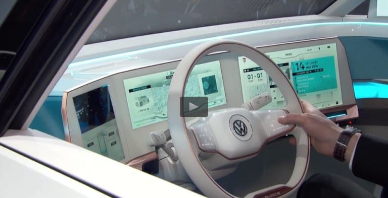 User-Interface VW BUDD-e