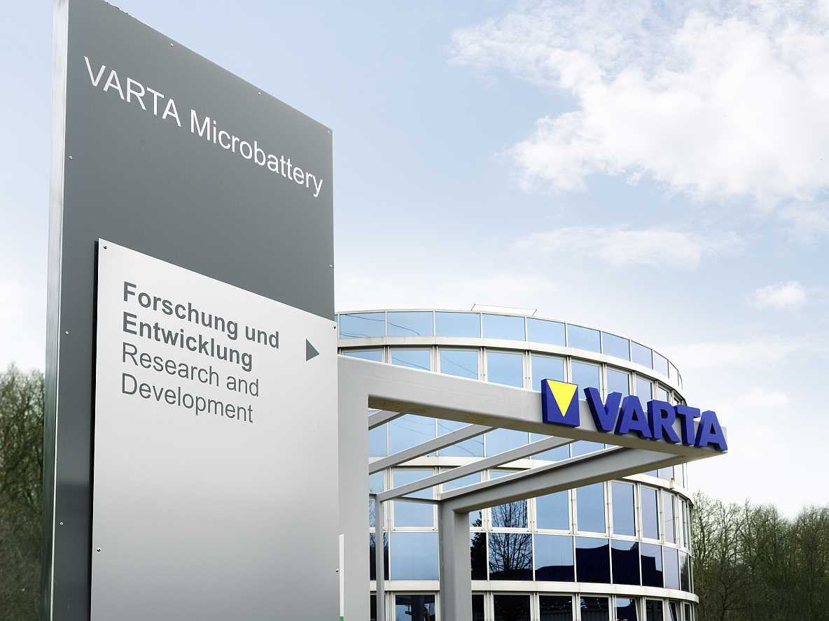Varta Microbattery: Forschung und Entwicklung für Batterien.