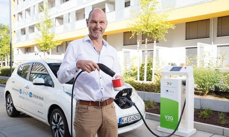 Vehicle-to-Grid in neuem Pilotprojekt im Praxistest