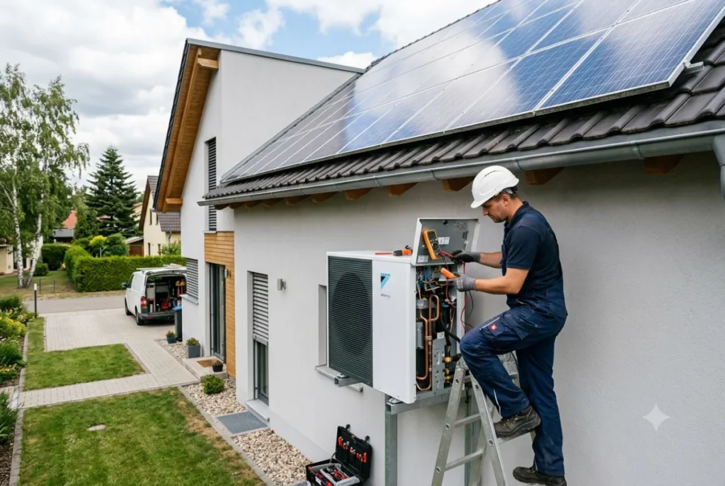 Wärmepumpen ersetzen Gasimporte