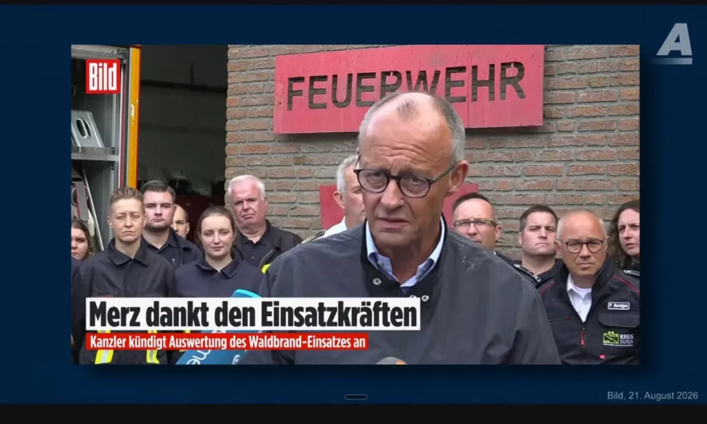 Waldbrand-Faktencheck: Merz hat recht, Brechtken verharmlost