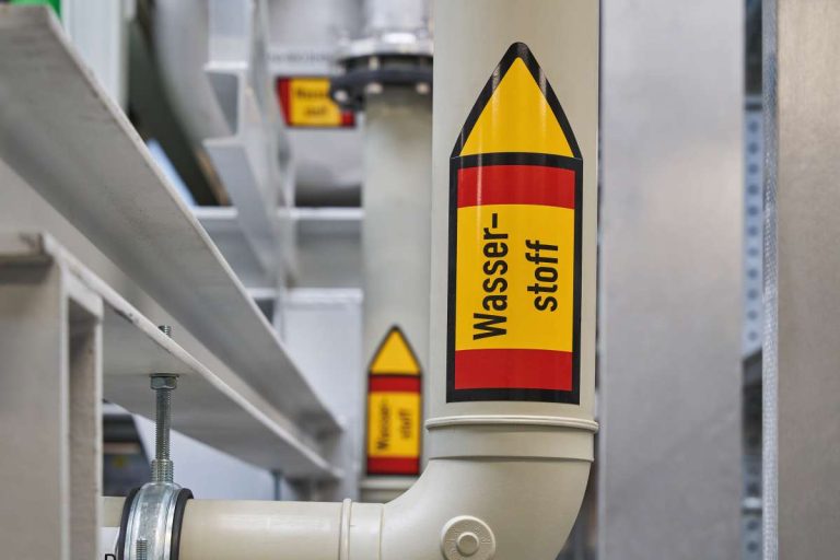 Wasserstoff-Kernnetz Symbolfoto