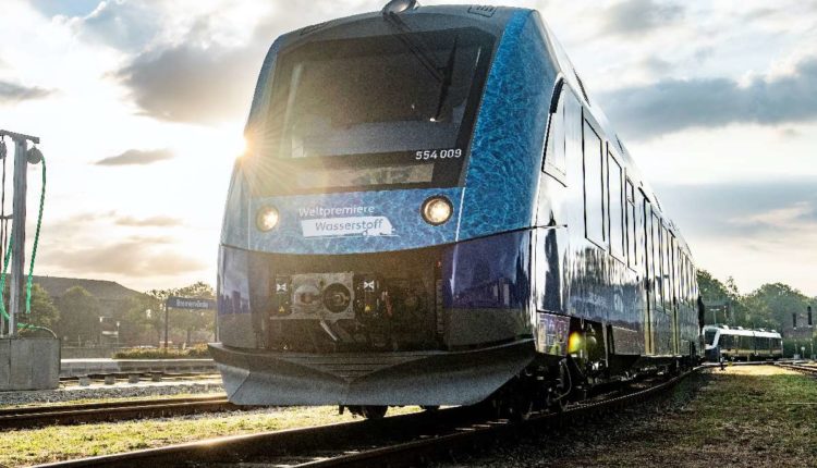 Wasserstoffzug Coradia iLint Alstom Bremervörde Bremerhaven Cuxhaven Buxtehude