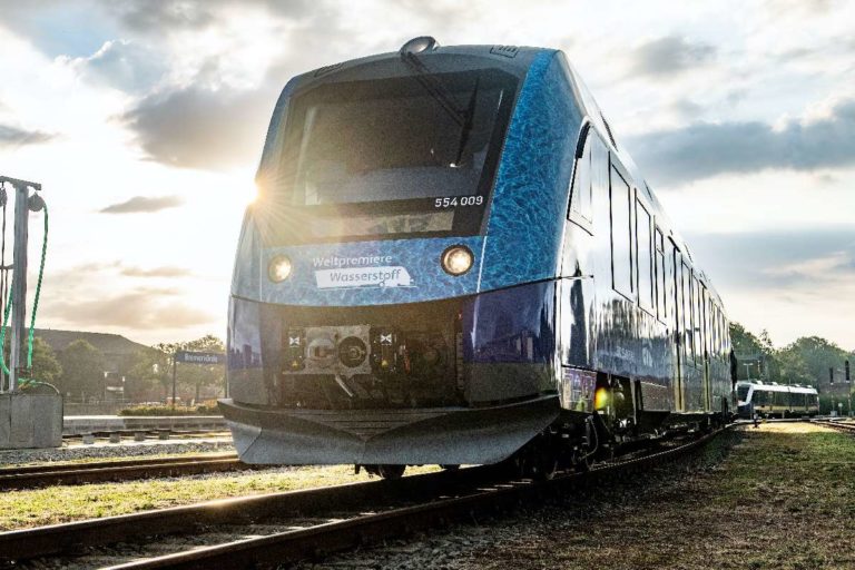 Wasserstoffzug Coradia iLint Alstom Bremervörde Bremerhaven Cuxhaven Buxtehude