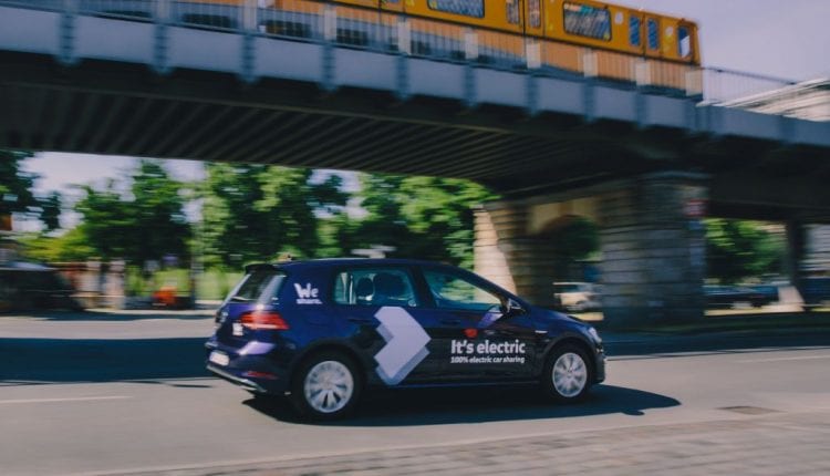 WeShare Elektroauto Carsharing Volkswagen