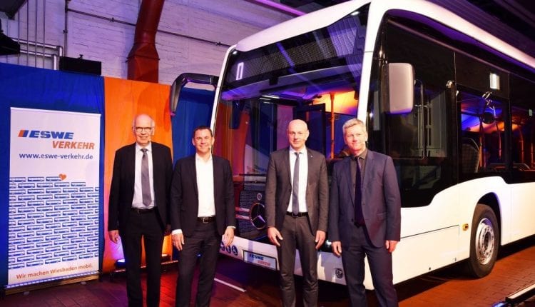 Wiesbaden eCitaro Feststoffbatterie Großauftrag Elektrobus