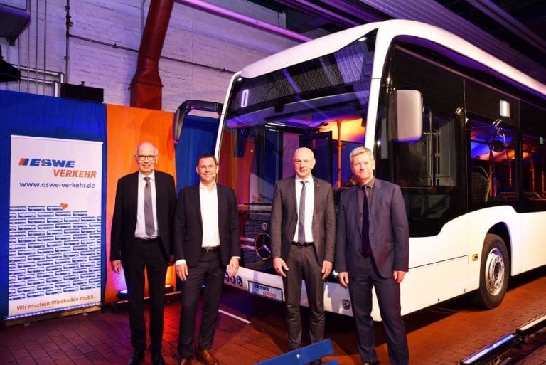 Wiesbaden eCitaro Feststoffbatterie Großauftrag Elektrobus