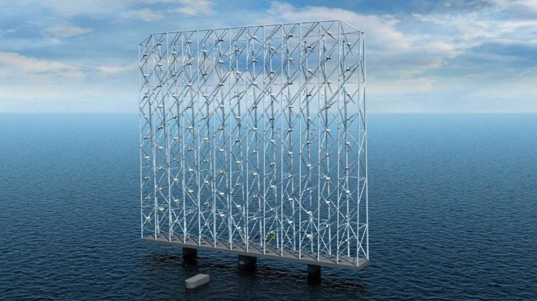 Windcatcher des norwegischen Cleantech-Startups Wind Catching Systems