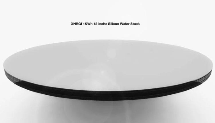 XNRGI Lithium-Metall-Akku Wafer Silizium