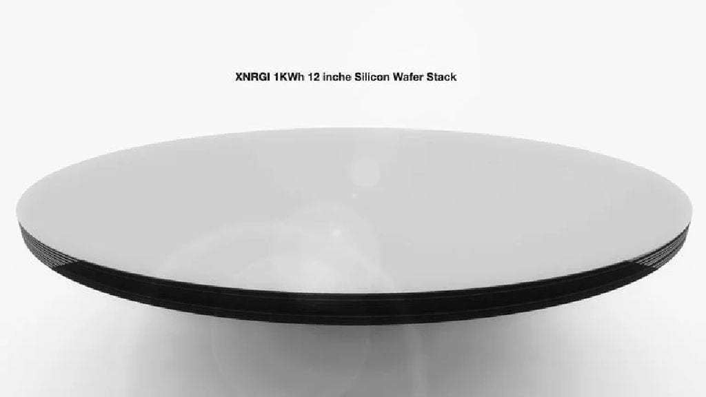 XNRGI Lithium-Metall-Akku Wafer Silizium