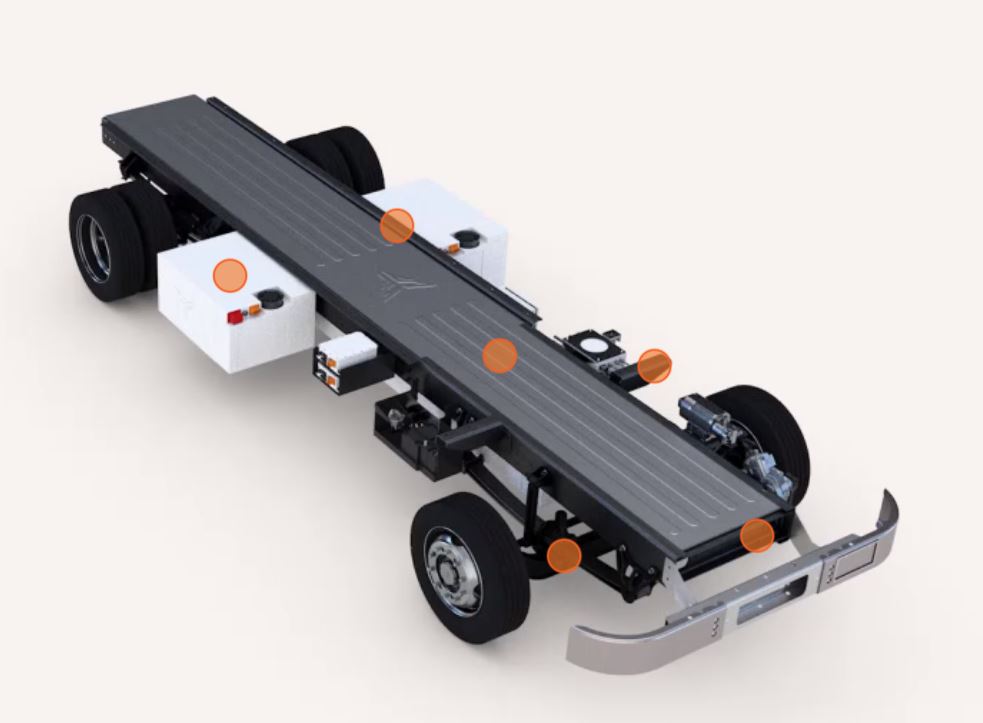 Elektromobilitäts-Plattform von Xos Trucks