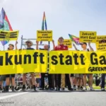 Warum Greenpeace am Gersteinwerk gegen neue Gaskraftwerke protestiert