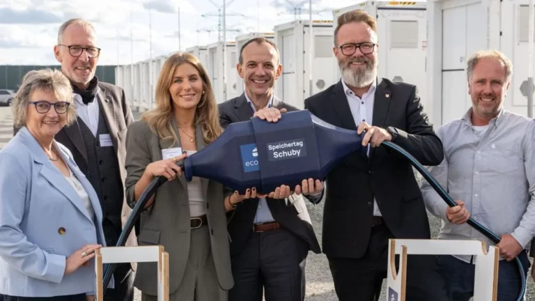 Eco Stor schließt Großbatterie in Schuby an Tennets Höchstspannung an