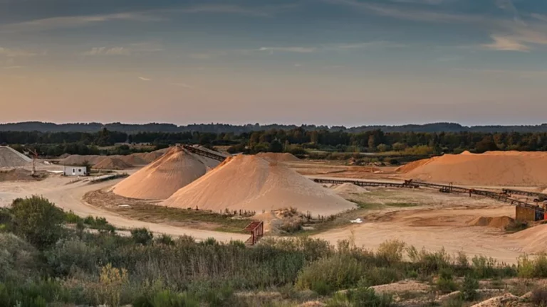 Die Menschheit verbraucht jedes Jahr bis zu 50 Milliarden Tonnen Sand und Kies
