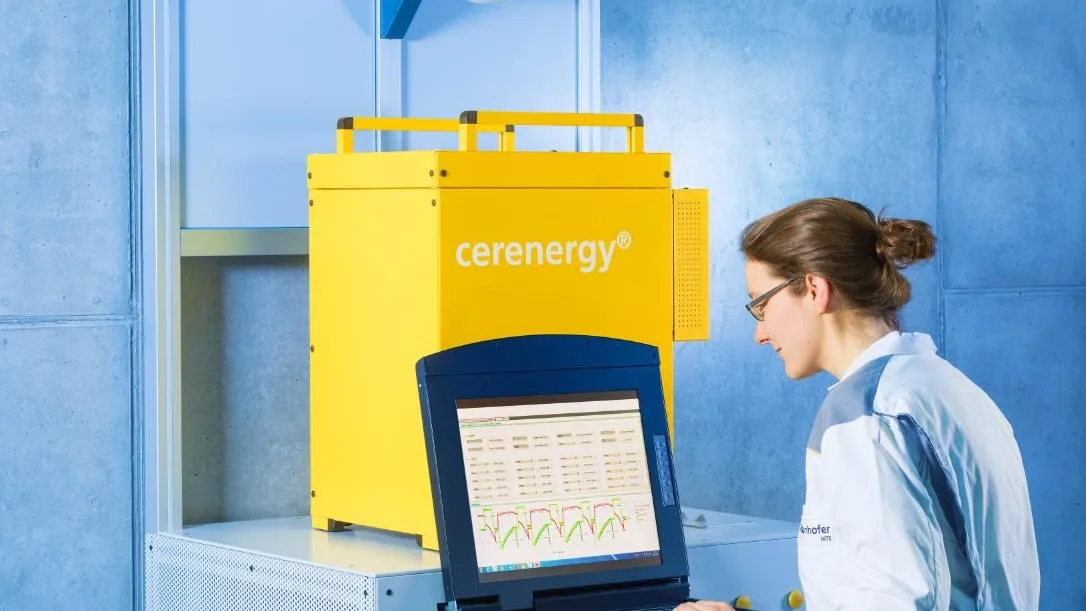 Cerenergy Batteriemodul im Test bei Fraunhofer IKTS