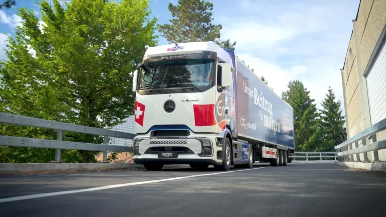 In sechs von neun EU-Ländern kostet der E-Lkw weniger als der Diesel