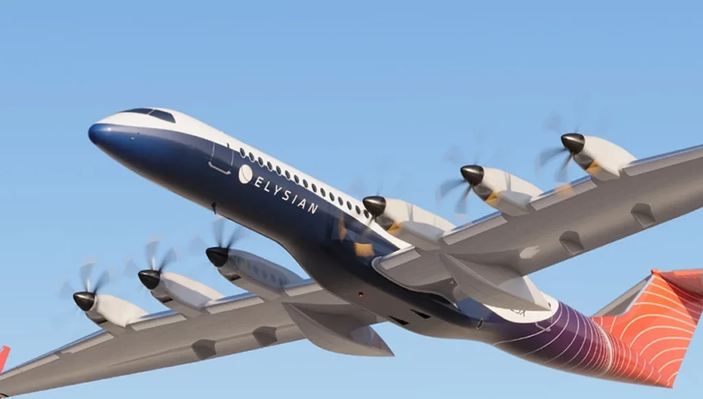 Elysian will 2033 mit 90 Passagieren elektrisch fliegen