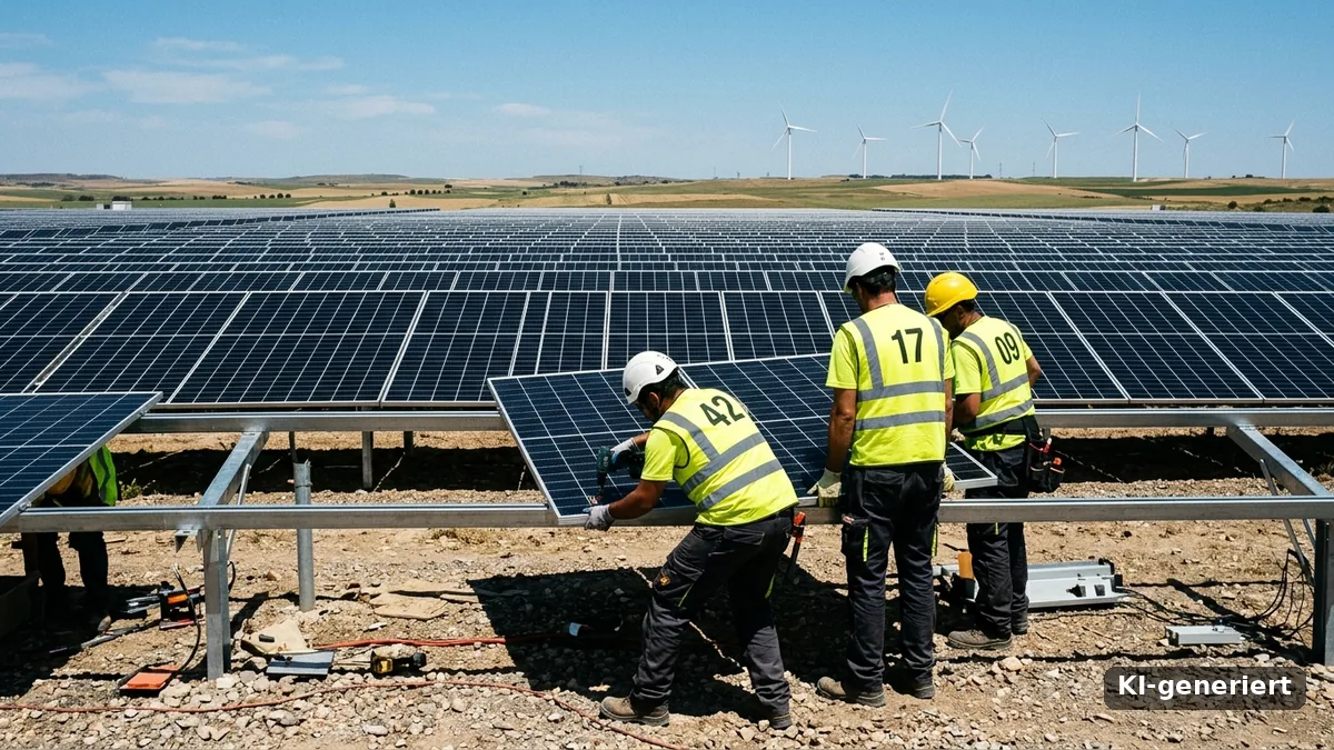 Energiewende-Jobs: 250 Millionen neue Stellen bis 2050