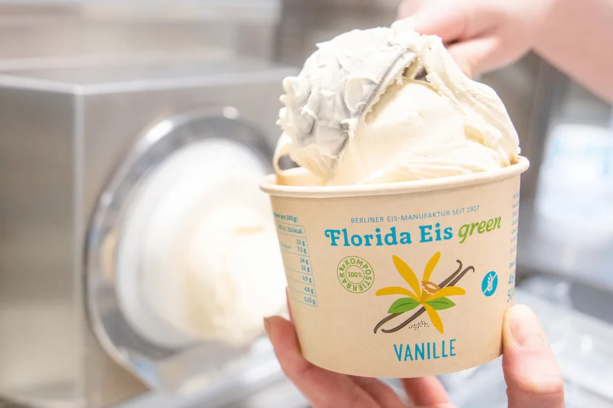 Florida Eis green: Weltweit erste CO₂-freie Eisfabrik