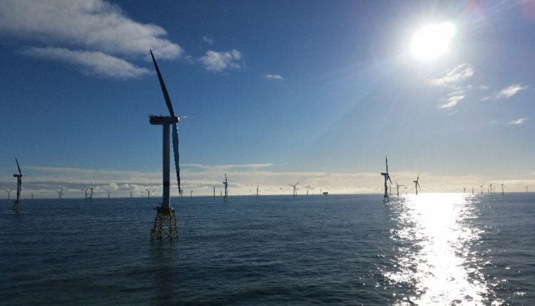 innogy Offshore-Windpark Nordsee Ost