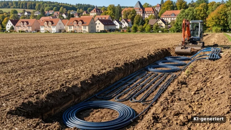 Bad Nauheim heizt über 400 Wohnungen mit Wärme unter dem Acker