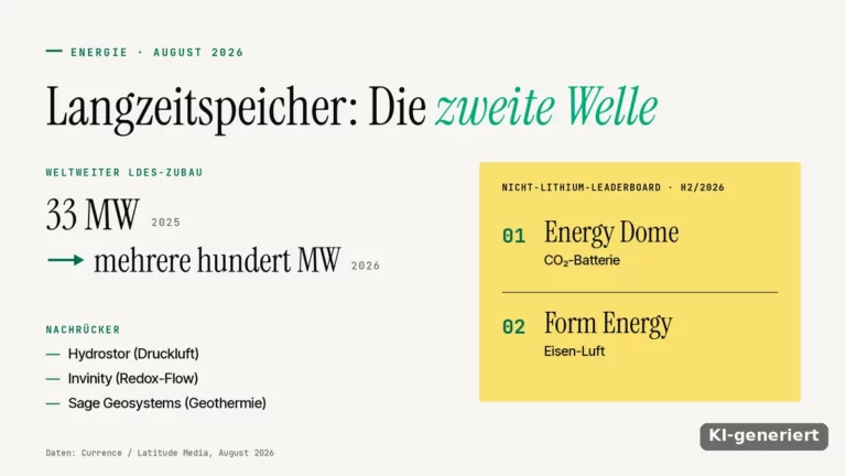 Langzeitspeicher: Die zweite Welle rollt an