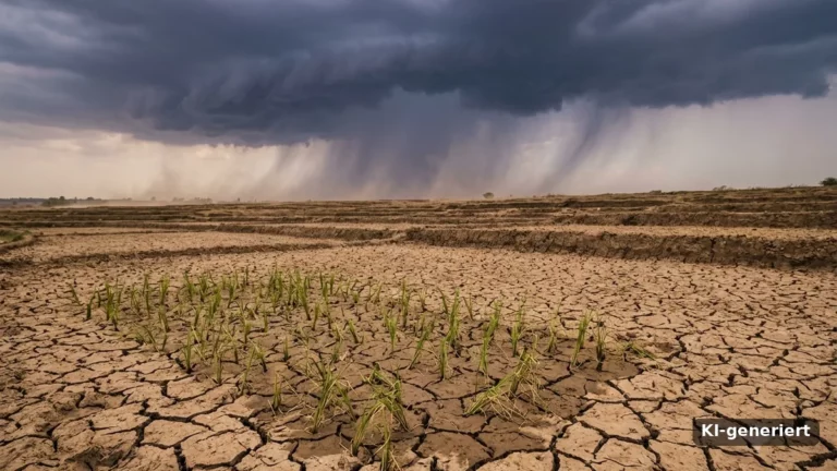 El Niño bremst den Monsun: Indiens Aussaat bricht ein