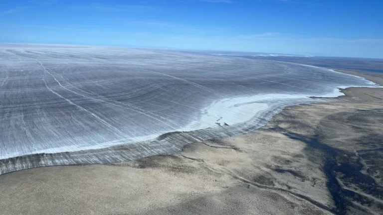 Ein Eisrest in Kanada wuchs zwei Jahrtausende lang