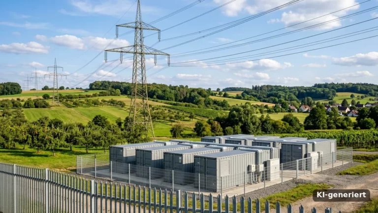 Übertragungsnetzbetreiber tauschen die Leitungsreserve gegen Großbatterien